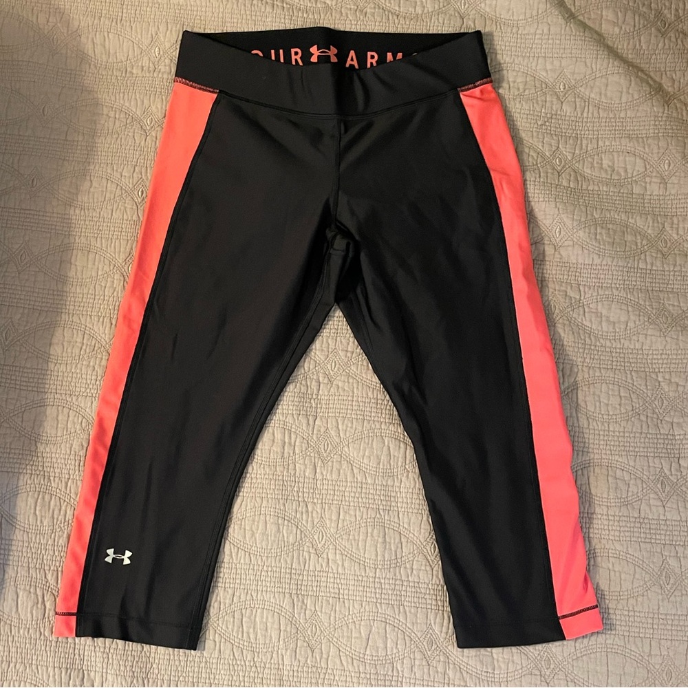 Under armour cropped running leggings